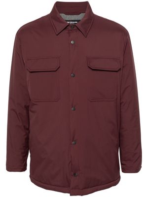 Kiton long-sleeve shirt jacket - Red