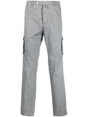 Kiton straight-leg cargo trousers - Grey