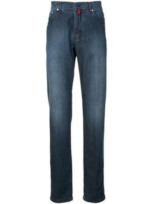 Kiton straight-leg jeans - Blue