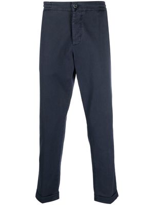 Kiton straight-leg trousers - Blue