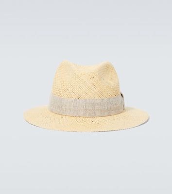 Kiton Straw Panama hat