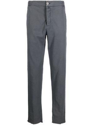Kiton tapered-leg chino trousers - Grey