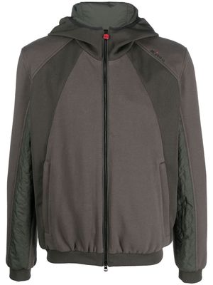 Kiton zip-fastening bomber jacket - Green