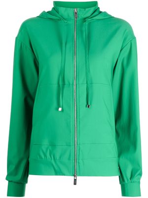 Kiton zip-up hooded jacket - Green