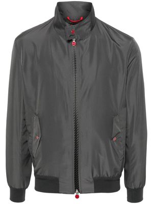 Kiton zipped lightweight jacket - Grey