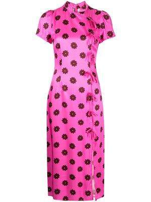 Kitri floral-print dress - Pink