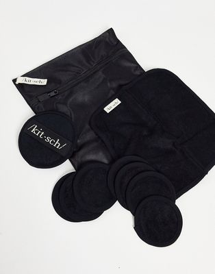 Kitsch Ultimate Cleansing Kit in Black - BLACK