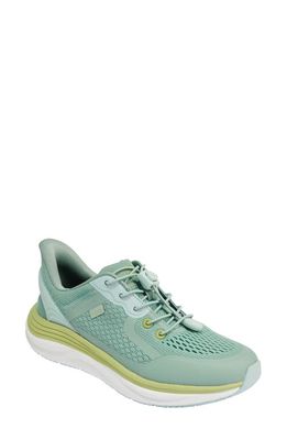 Kizik London Sneaker in Surf Spray/Granite Green