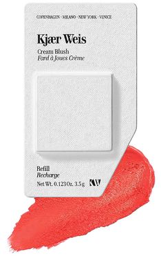 Kjaer Weis Cream Blush Refill in Above and Beyond.