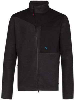 Klättermusen Arngrim zip-front sweatshirt - Grey