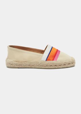 Klea Embrodiered Stripe Espadrille Loafers