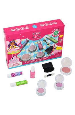 Klee Kids Kids' Cupcake Kisses Mineral Play Makeup Set in Pink