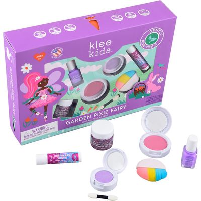 Klee Kids Kids' Garden Pixie Deluxe Mineral Play Makeup Kit in Purple 