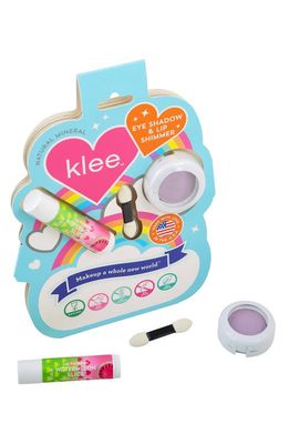 Klee Kids Kids' Lilac Sparkles Mineral Play Makeup Duo in Purple