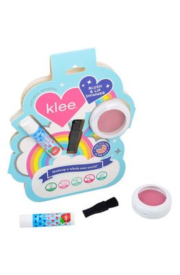 Klee Kids Kids' Sweet Cherry Sparkles Mineral Play Makeup Duo in Pink