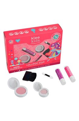 KLEE KIDS Lollipop Star 4-Piece Natural Mineral Play Makeup Kit