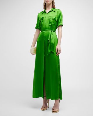 Klement Cargo-Pocket Maxi Dress