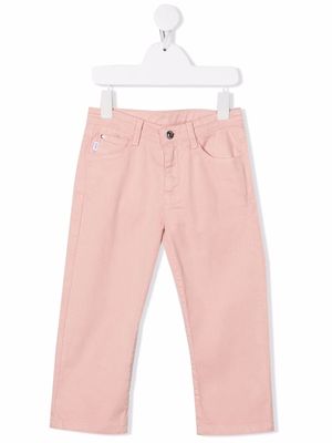 Knot Calliope straight-leg trousers - Pink