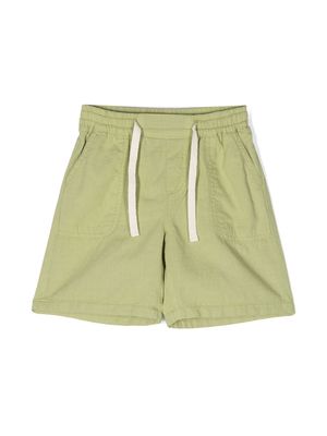Knot Chris drawstring-waistband shorts - Green