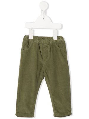 Knot Dylan corduroy trousers - Green