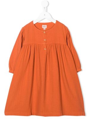 Knot Jacqueline smock dress - Orange