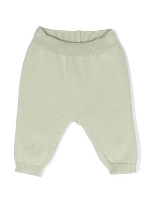 Knot Jeth knitted trousers - Green