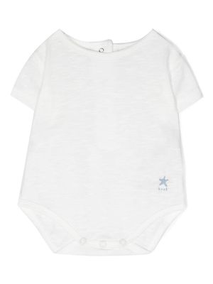 Knot Little Starfish bodysuit - White