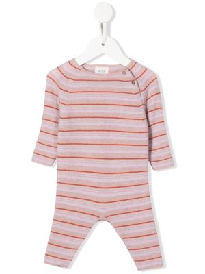 Knot Miggy knitted romper - Pink