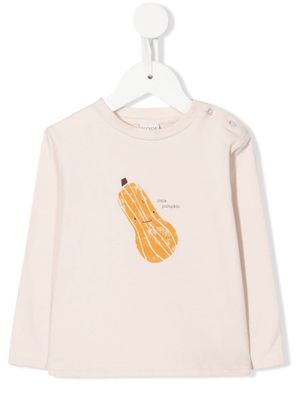 Knot Pumpkin long-sleeve T-shirt - Pink