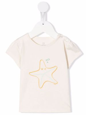 Knot Starfish graphic-print T-shirt - Neutrals