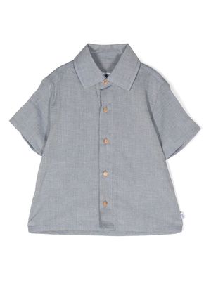 Knot Theo short-sleeve shirt - Blue
