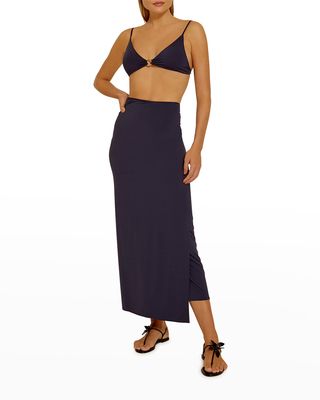 Knot-Touch Coverup Sarong