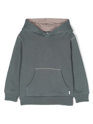 Knot Townes cotton hoodie - Blue