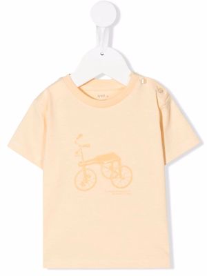 Knot Tricycle graphic-print T-shirt - Orange