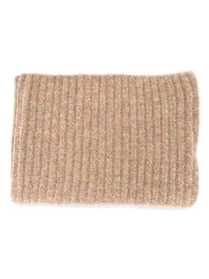 KNWLS Precious knitted square hat - Neutrals