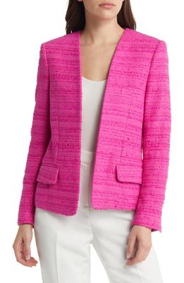 KOBI HALPERIN Elle Tweed Jacket in French Pink