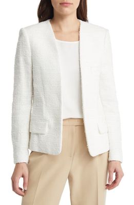 KOBI HALPERIN Elle Tweed Jacket in White