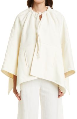 KOBI HALPERIN Mimi Wool & Cashmere Coat in Ivory
