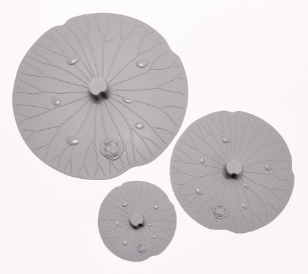 Kochblume Set of 3 Silicone Suction Lids