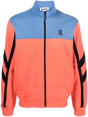 Koché colour-block sport jacket - Red