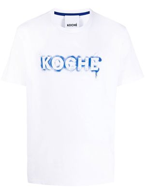 Koché stencil-logo print T-shirt - White