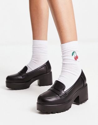 Koi Vigo chunky heel shoes in black