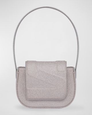 Koko Glitter Top-Handle Bag