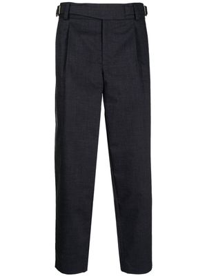 Kolor buckle-fastening trousers - Blue