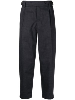 Kolor cropped tapered suit trousers - Grey