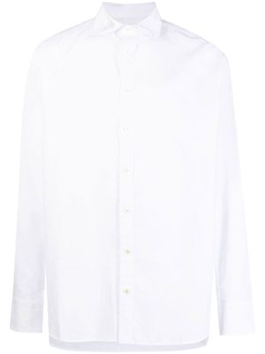 Kolor double-collar button-up shirt - White
