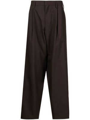 Kolor four-pocket tailored trousers - Brown