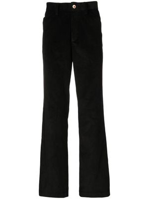 Kolor mid-rise straight-leg trousers - Black