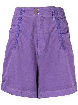 Kolor straight-leg bermuda shorts - Purple