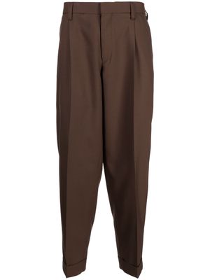 Kolor straight-leg trousers - Brown